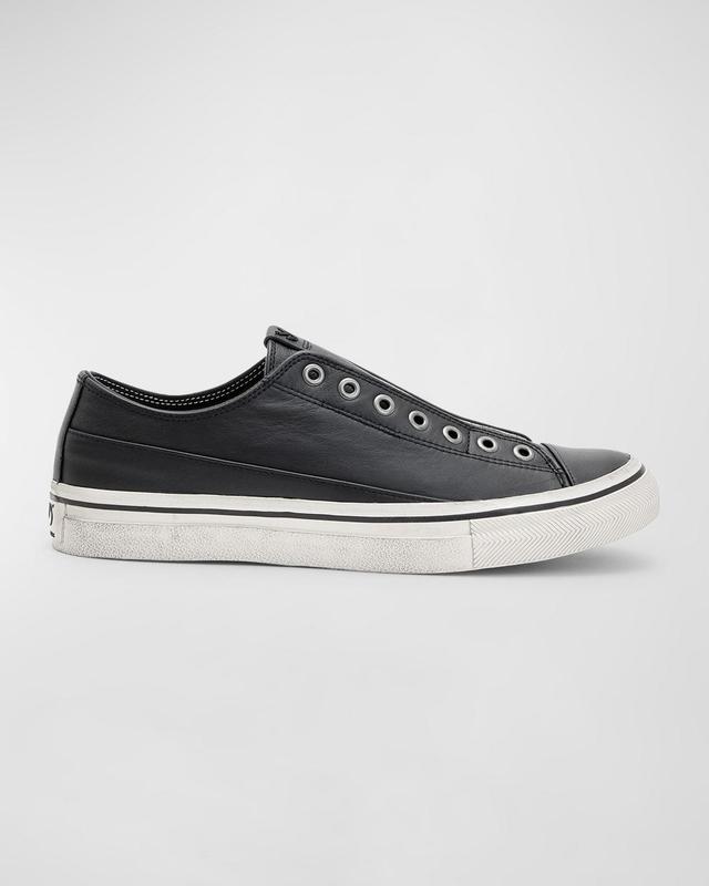 Mens Vulc Laceless Low Top Leather Shoes Product Image