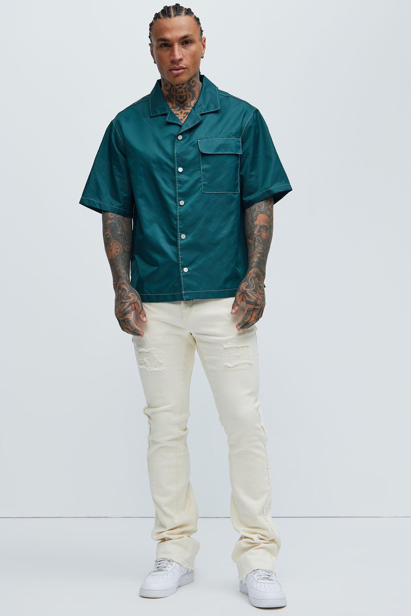 Deonte Shirt - Green Product Image