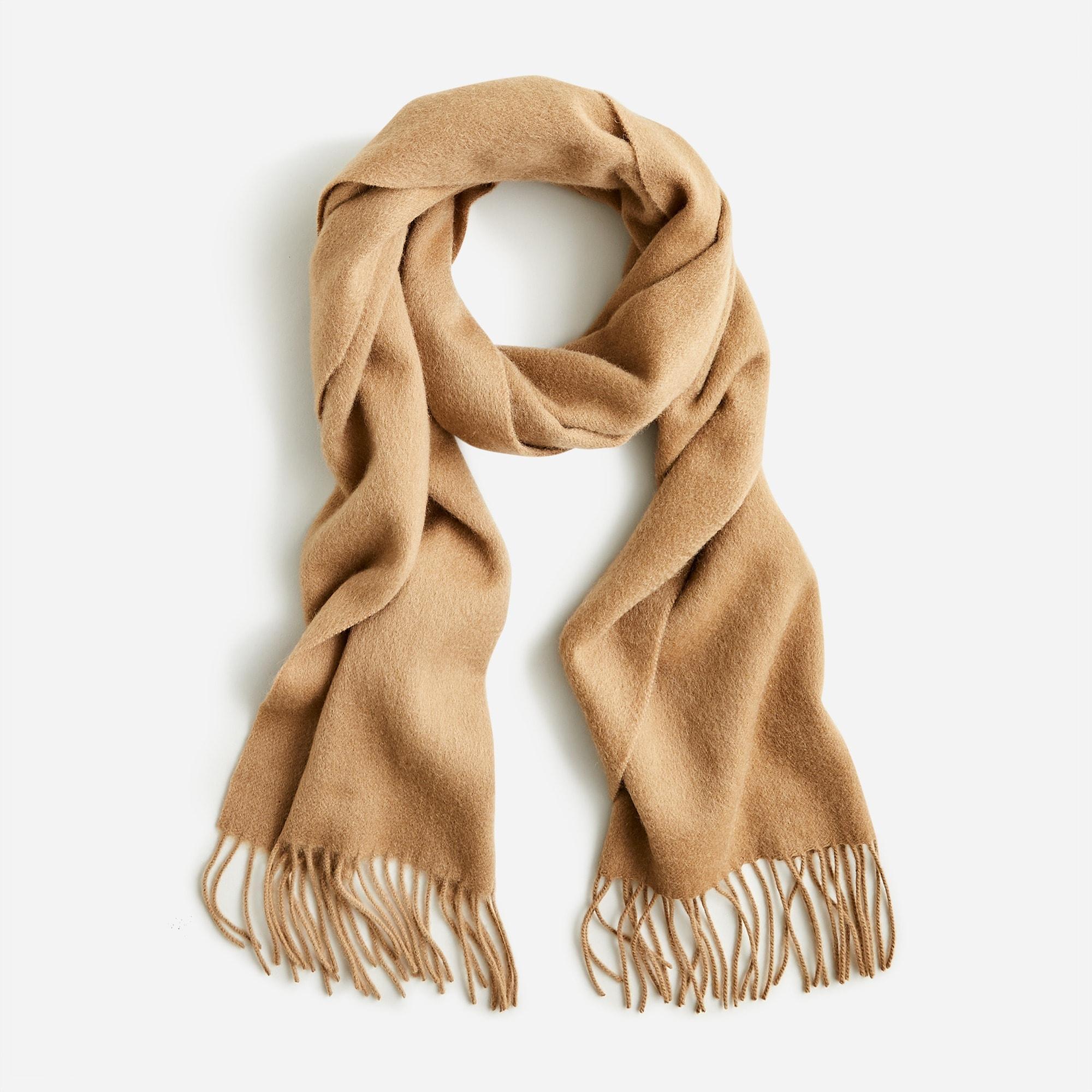 Solid cashmere scarf Product Image