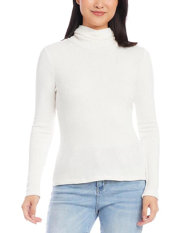 Karen Kane Turtleneck Rib Top Product Image