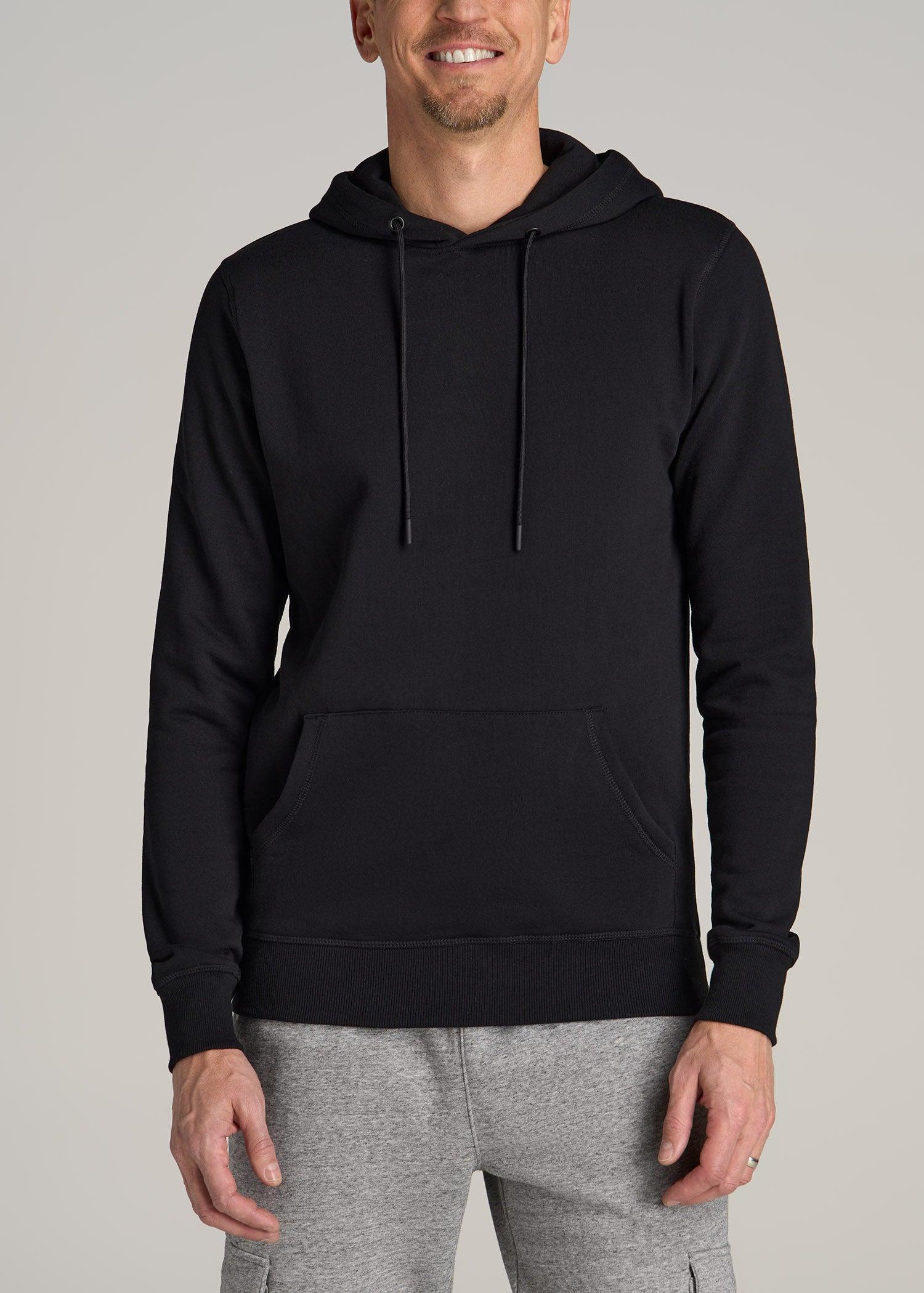 Wearever Fleece Pullover Men's Tall Hoodie in Black product image