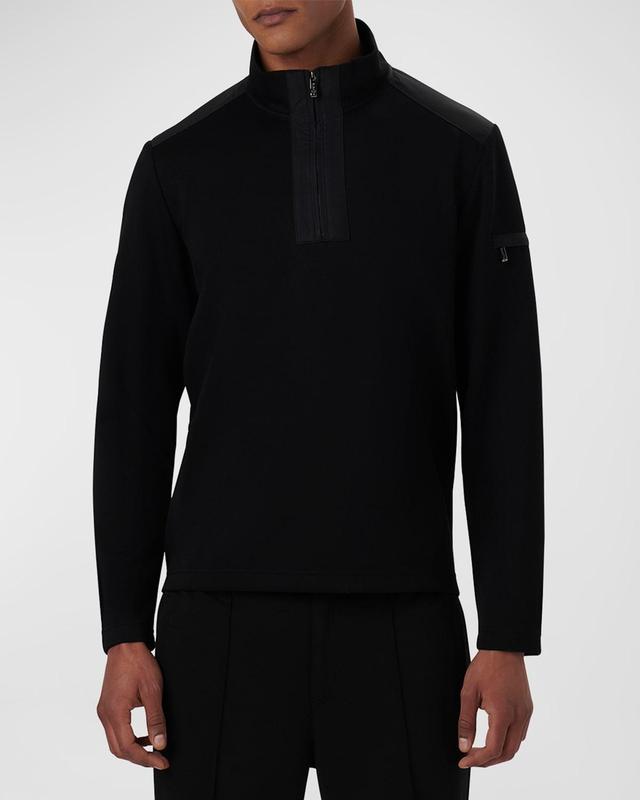 Bugatchi Soft Touch Quarter Zip Pullover Product Image