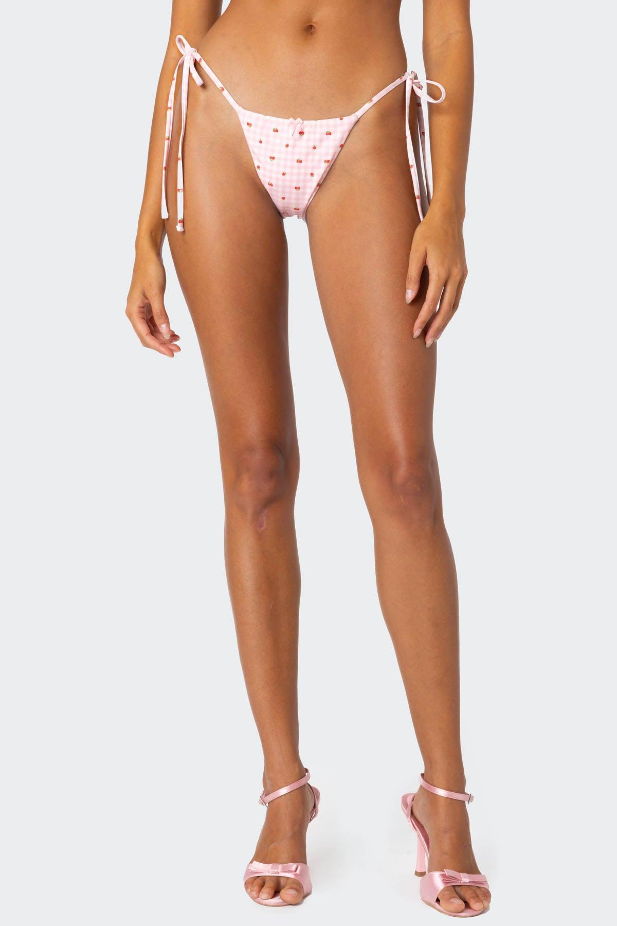 Picnic String Bikini Bottom Product Image