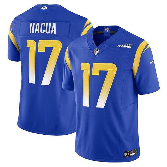 Mens Nike Puka Nacua Royal Los Angeles Rams Vapor F.U.S.E. Limited Jersey Product Image