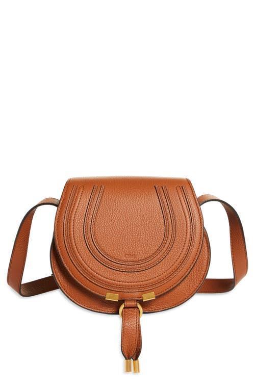 Chlo Small Marcie Leather Crossbody Bag Product Image