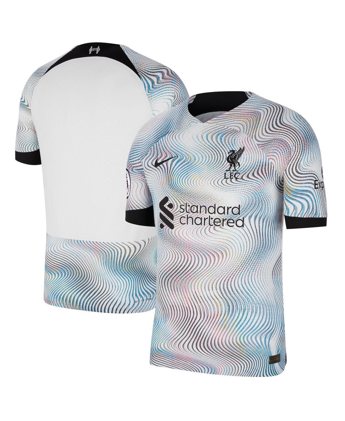 Mens Nike White Liverpool 2022/23 Away Vapor Match Authentic Jersey - White Product Image