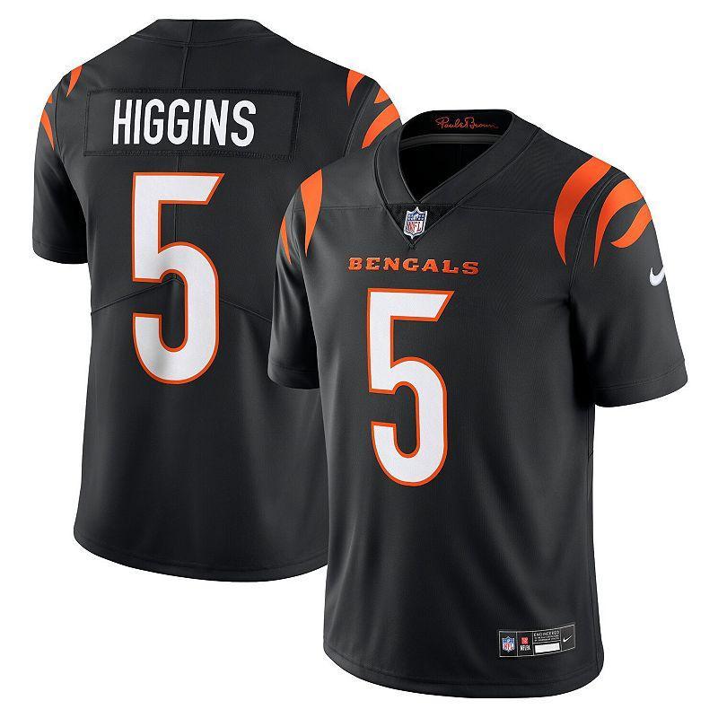 Nike Mens Tee Higgins Cincinnati Bengals Vapor Untouchable Limited Jersey - Black Product Image