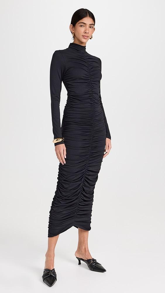 Susana Monaco Gathered Long Sleeve Dress | Shopbop Product Image