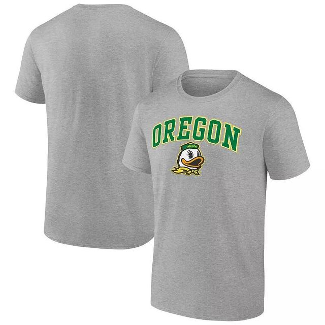 Mens Fanatics Branded Gray Oregon Ducks Campus T-Shirt Product Image