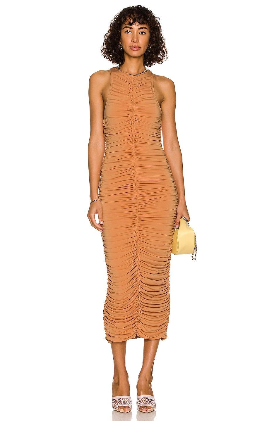 A.L.C. Adrienne Dress in Orange Product Image