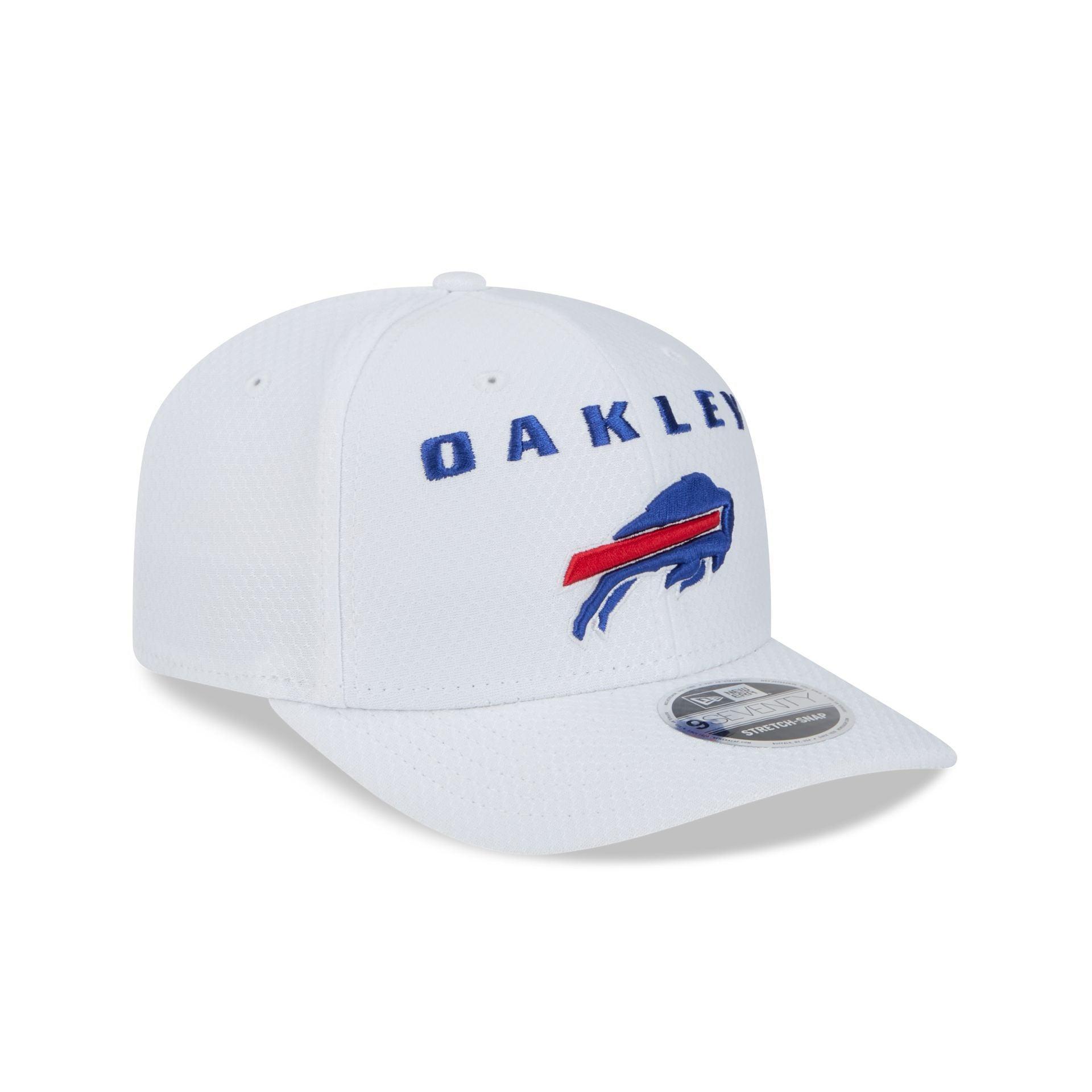 Oakley x Buffalo Bills White 9SEVENTY Stretch-Snap Hat Male Product Image