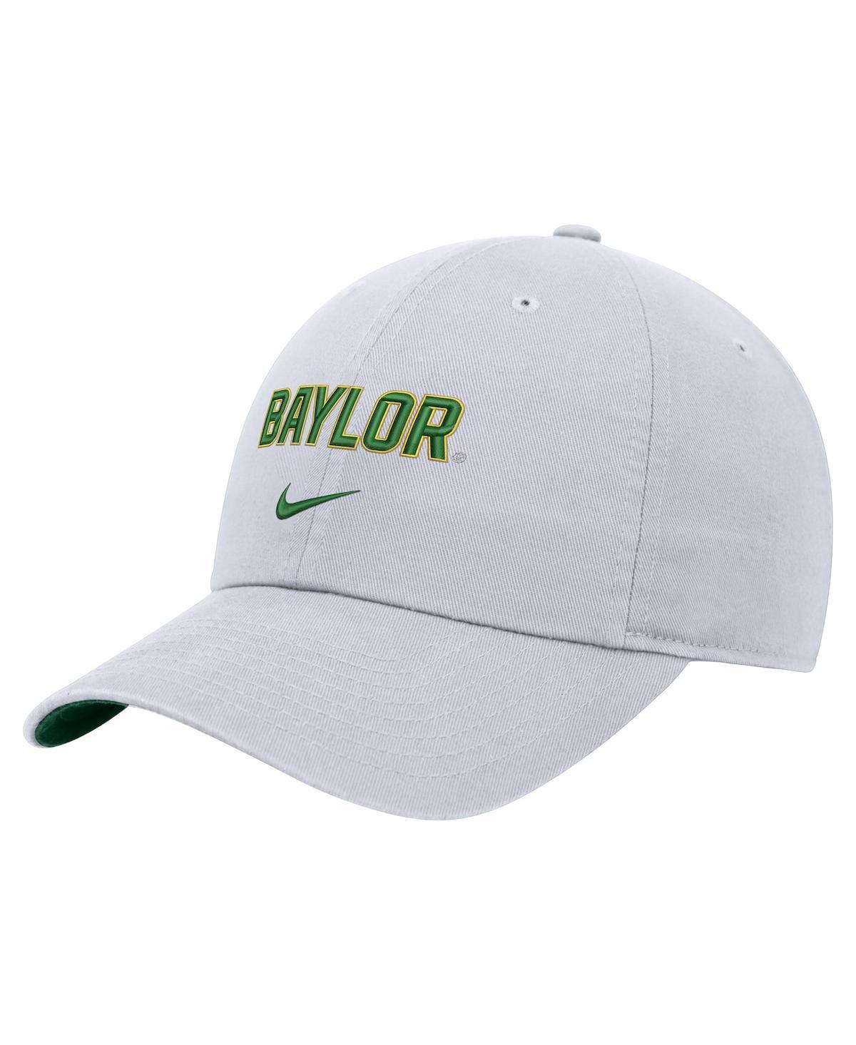 Nike Mens White Baylor Bears 2024 Sideline Club Adjustable Hat Product Image