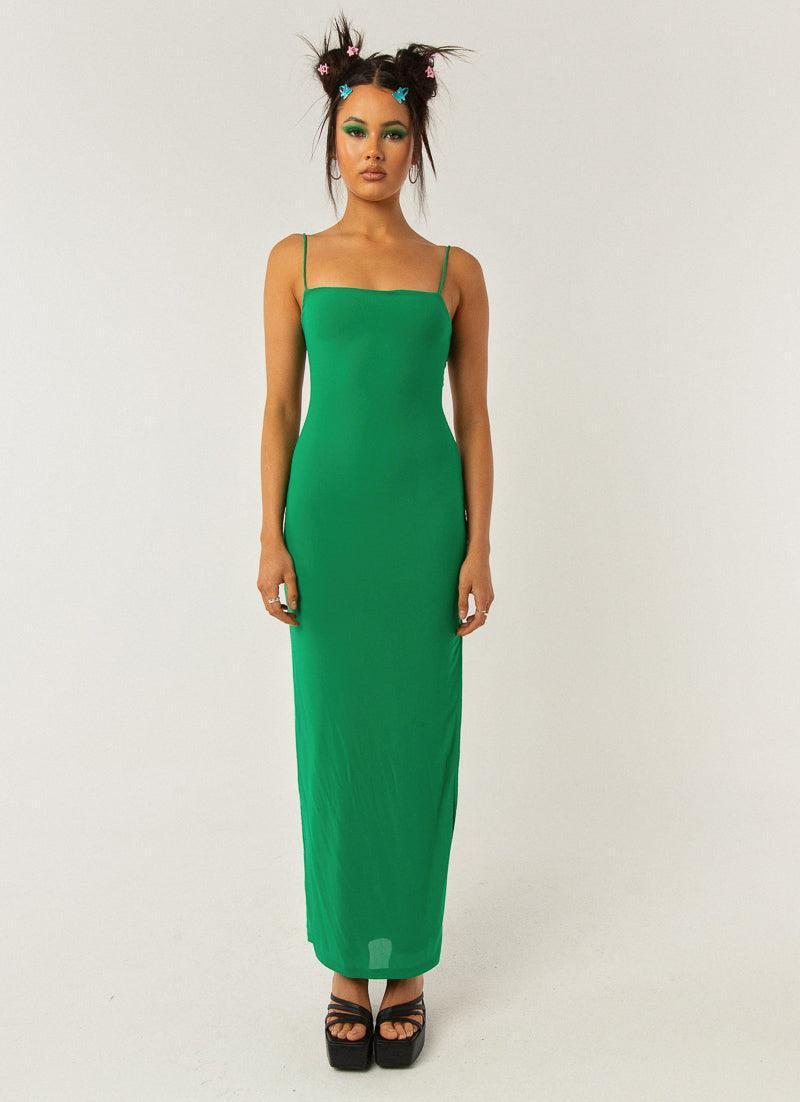 Heading West Maxi Dress - Jade Green Product Image