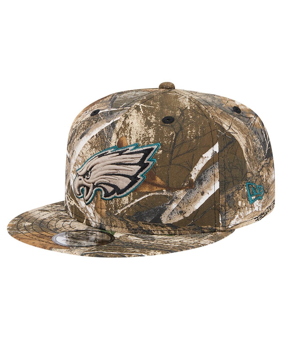 New Era Mens Realtree Camo Philadelphia Eagles Active 9FIFTY Snapback Hat Product Image