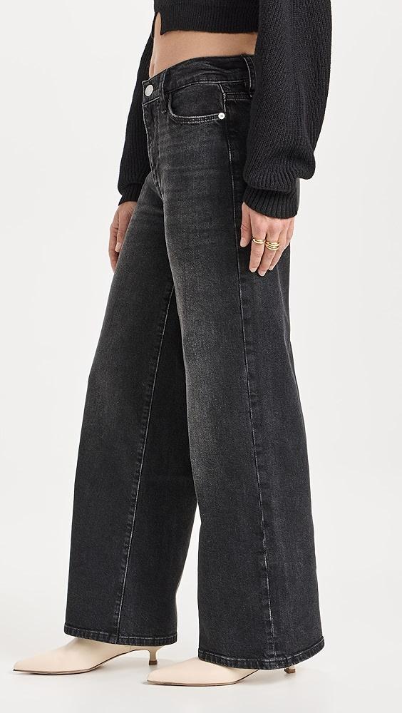 FRAME Petite Le Pixie Slim Palazzo Jeans | Shopbop Product Image