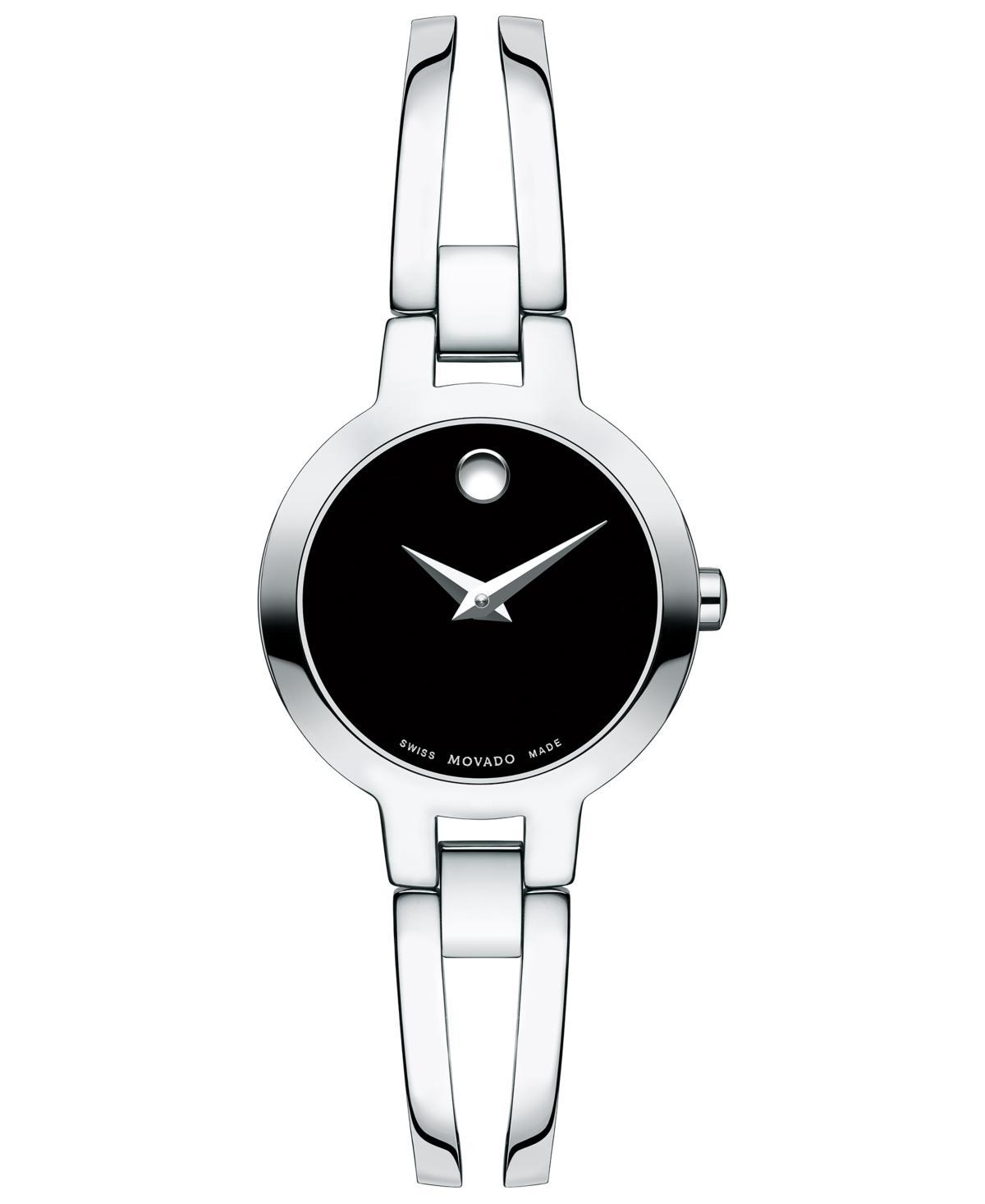 Movado Double Bar Bangle Style Amorosa Watch Product Image