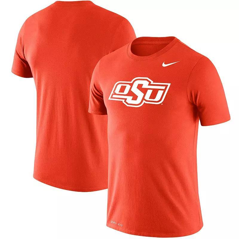 Mens Nike Orange Oklahoma State Cowboys Big & Tall Legend Primary Logo Performance T-Shirt Product Image