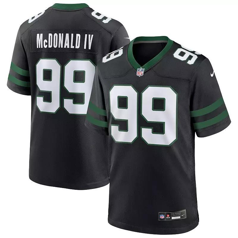 Nike Mens NFL New York Jets (Will McDonald IV) Game Football Jersey Product Image