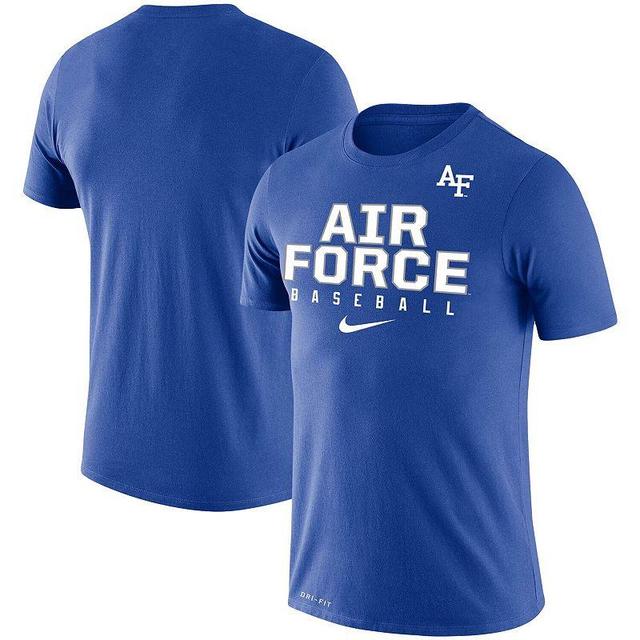 Mens Nike Royal Air Force Falcons Baseball Legend Performance T-Shirt Product Image