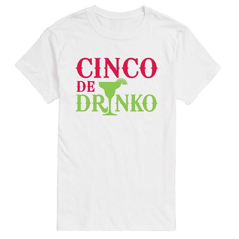 Big & Tall Cinco De Drinko Tee, Mens Product Image