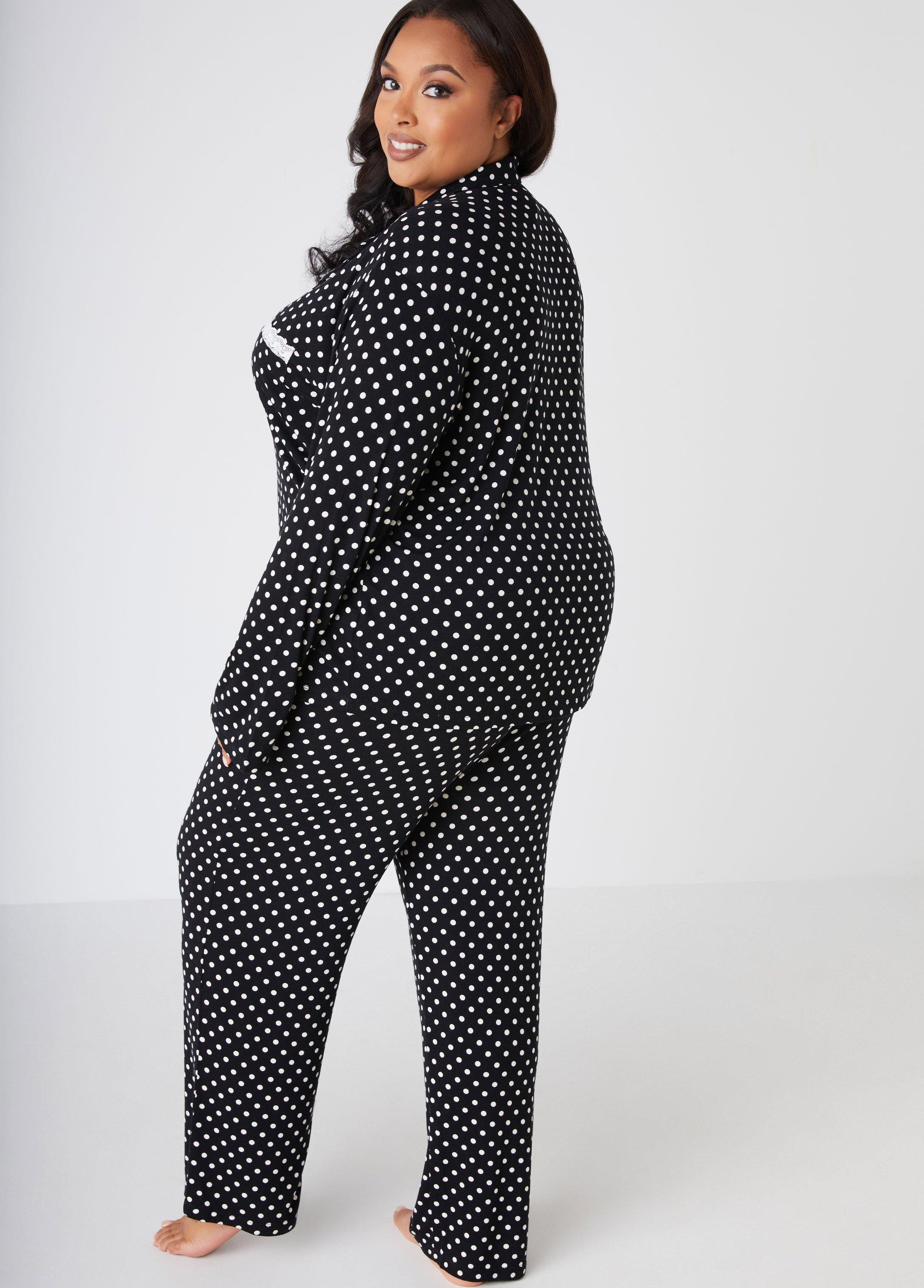 Anne Klein Polka Dot PJ Set Product Image