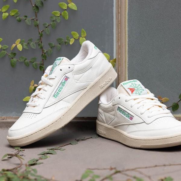 Womens Reebok Club C 85 Athletic Shoe Light Grey Product Image