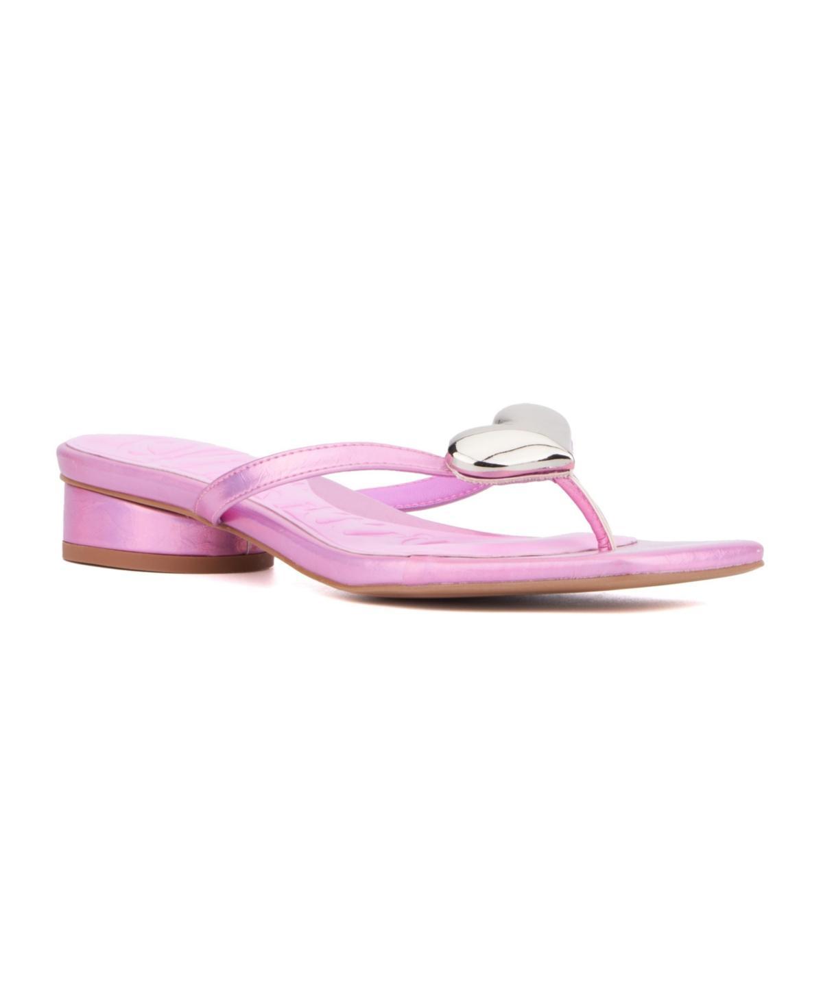 Olivia Miller Womens Love Buzz Flat Sandals Product Image