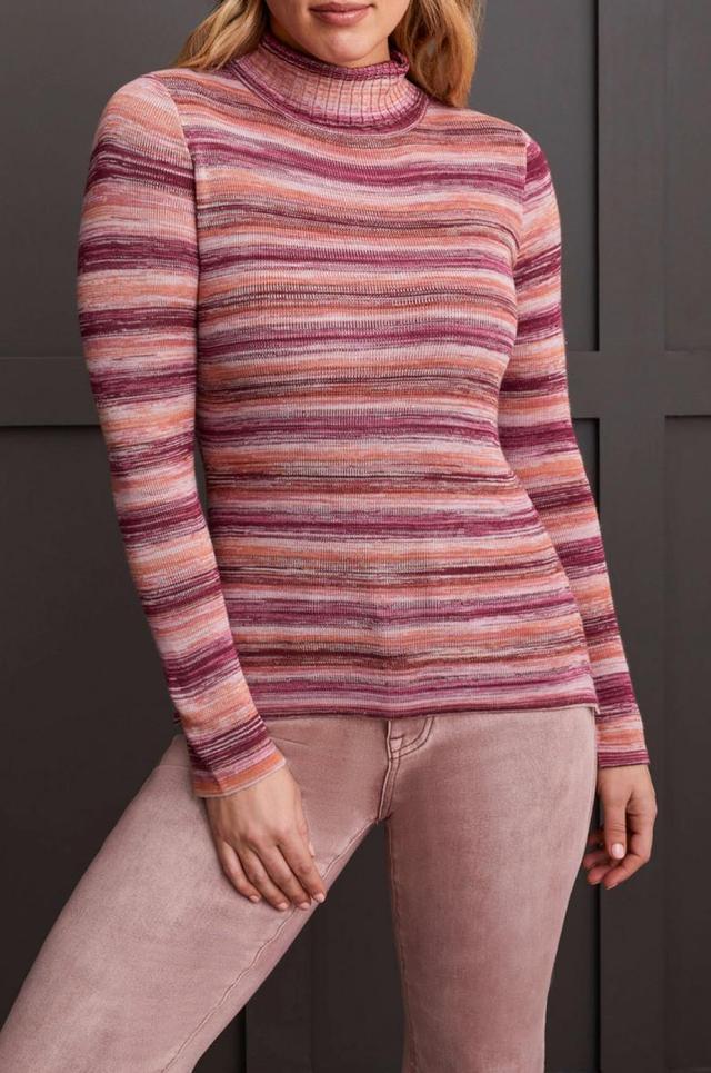 Turtleneck Sweater - Port Wine Product Image