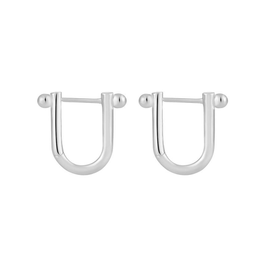 925 Sterling Silver Hoop Earring Product Image