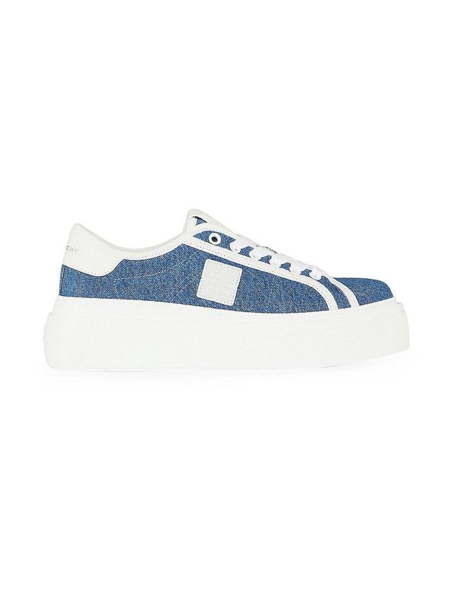 Womens City Platform Sneakers in 4G Denim Product Image