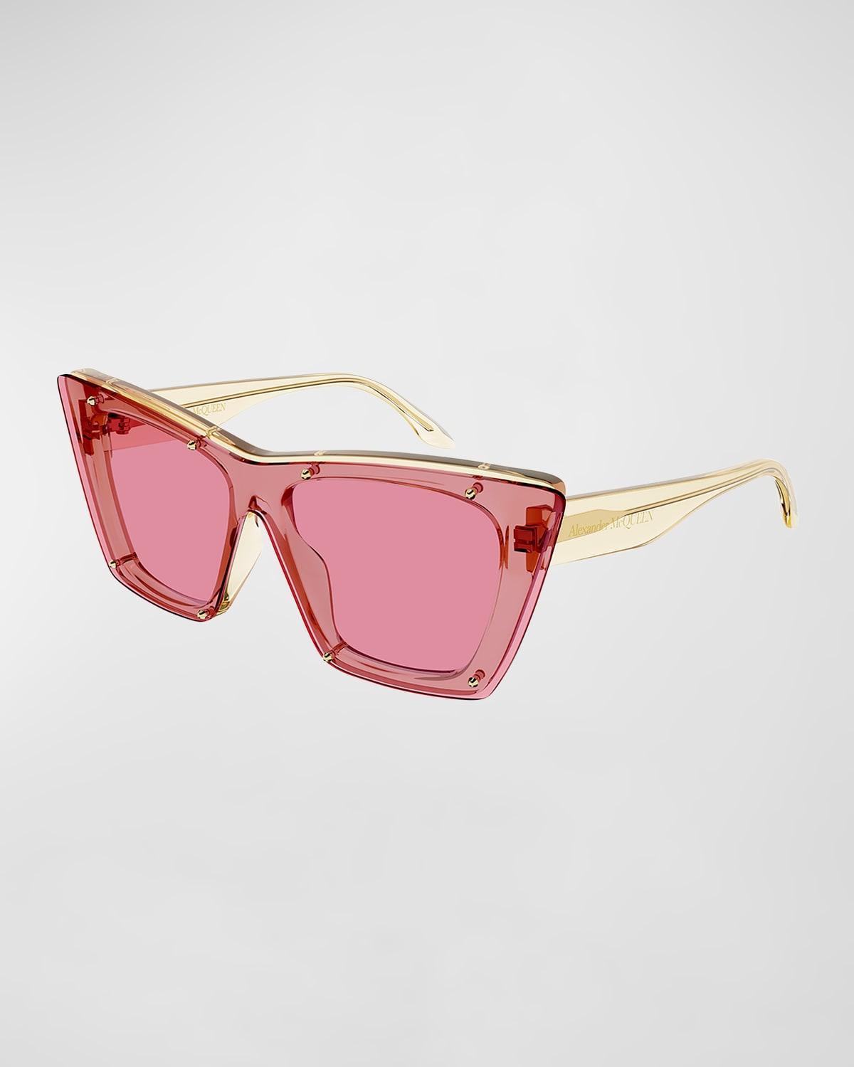 Studded Acetate Cat-Eye Sunglasses Product Image