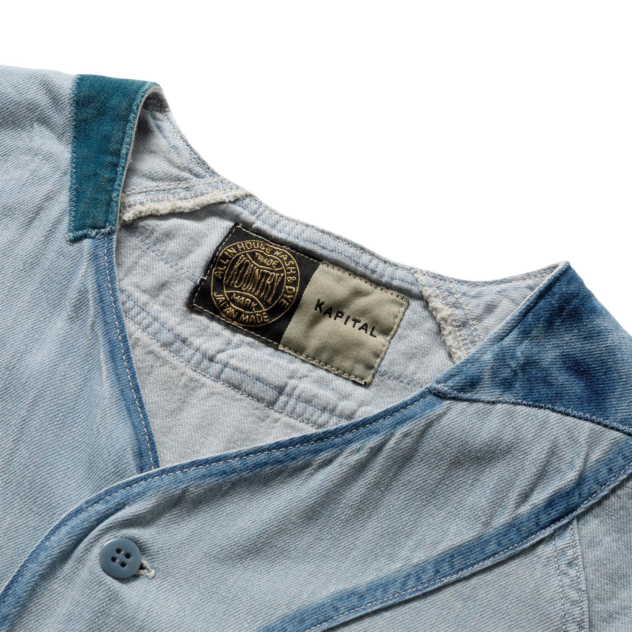 8OZ RECONSTRUCTION DENIM GREAT KOUNTRY BASEBALL SHIRT Product Image