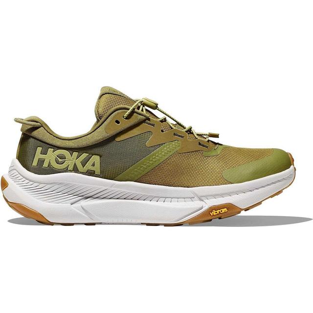 Hoka Transport (Harbor Mist/Lime Glow) Men's Shoes Product Image