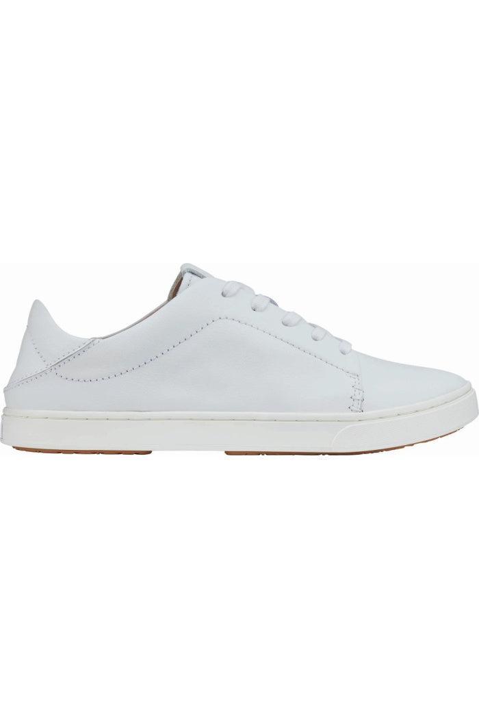 Women's Olukai Pehuea Li 'Ili Sneaker in White Product Image