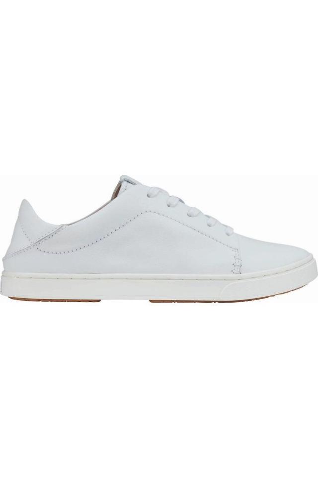 Women's Olukai Pehuea Li 'Ili Sneaker in White Female Product Image