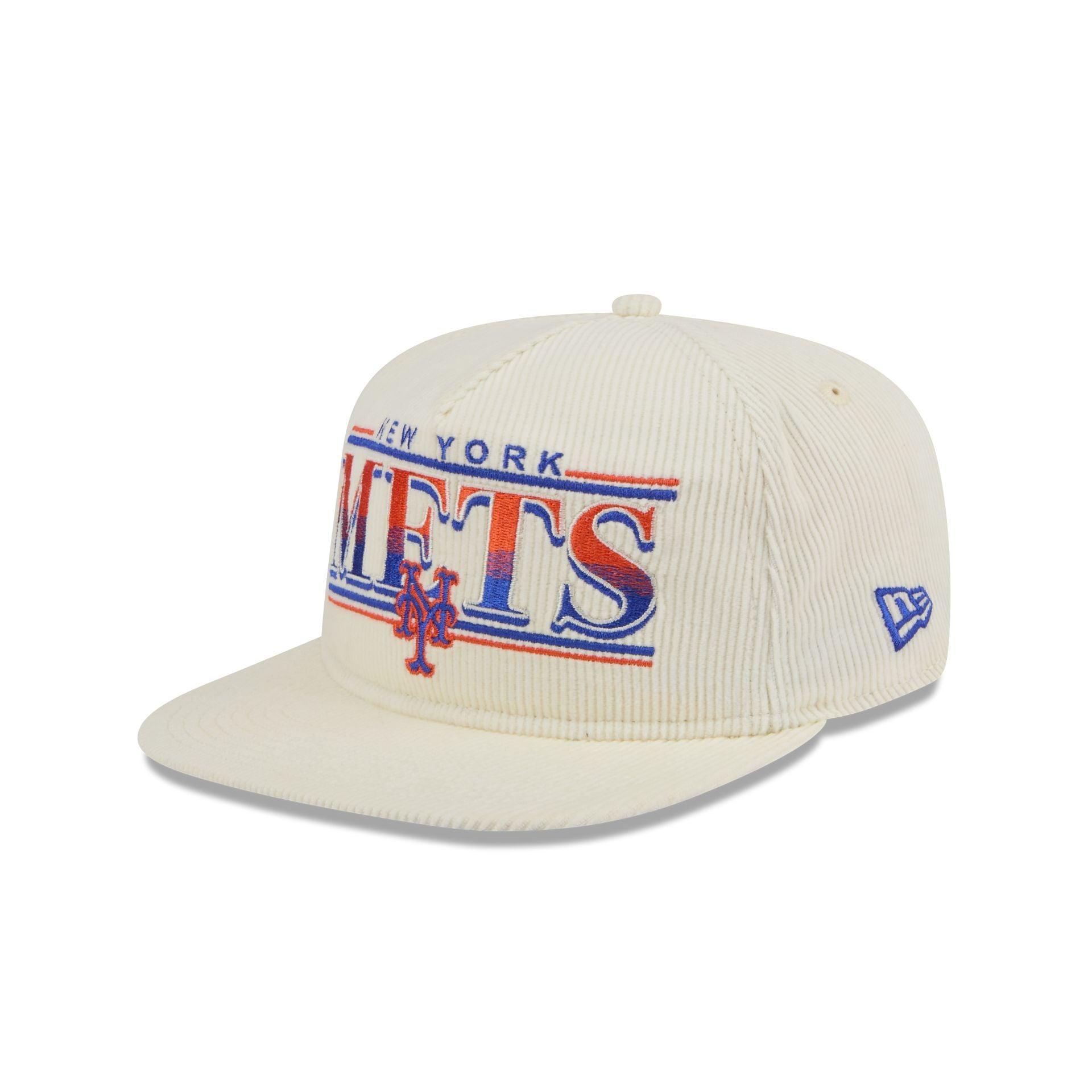 New York Mets Throwback Corduroy Golfer Hat Male Product Image