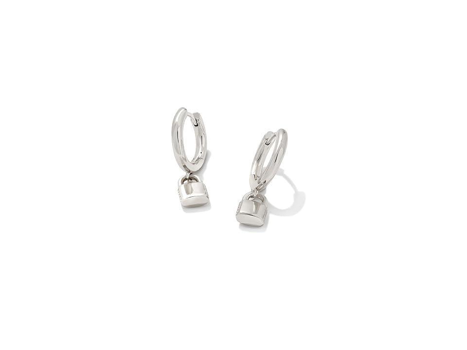 Kendra Scott Jess Locket Huggie Hoop Earrings Product Image