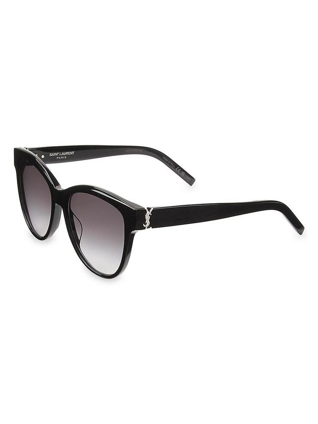 Saint Laurent Womens SLM107 55mm Cat Eye Sunglasses Product Image