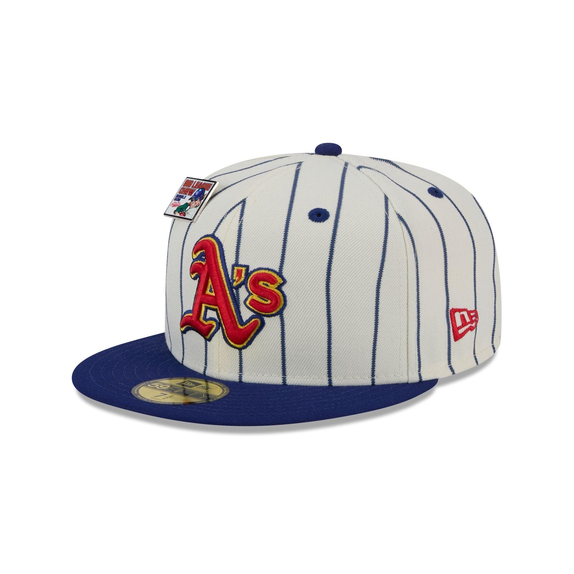 Big League Chew X Oakland Athletics Pinstripe 59FIFTY Fitted Hat Male Product Image