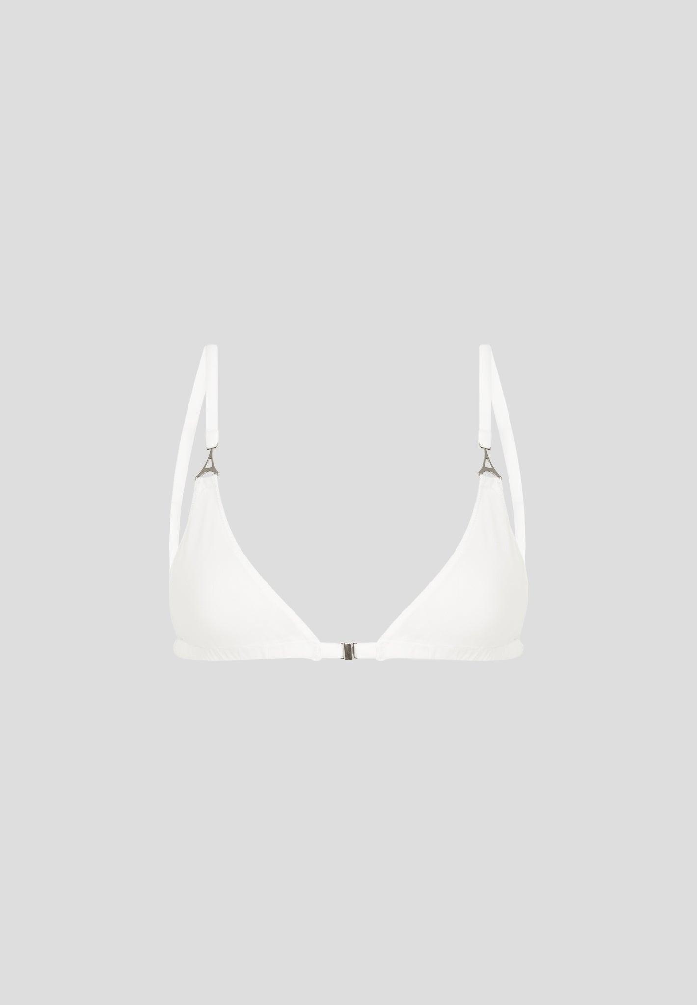 Mesh Bralette - White Female Product Image