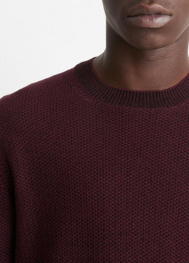 Geo Jacquard Wool-Blend Sweater Product Image