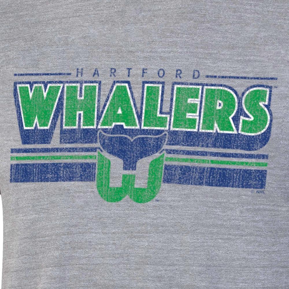 NHL Hartford Whalers Mens Vintage Tri-Blend T-Shirt Product Image