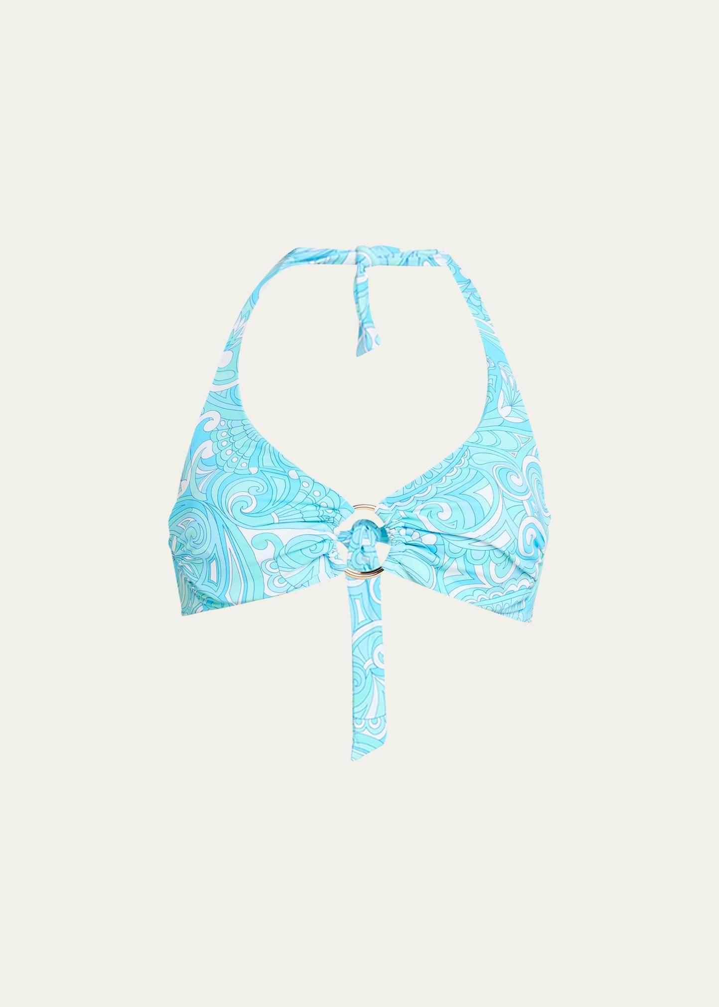 Brussels Halter Luxe Swim Top Product Image