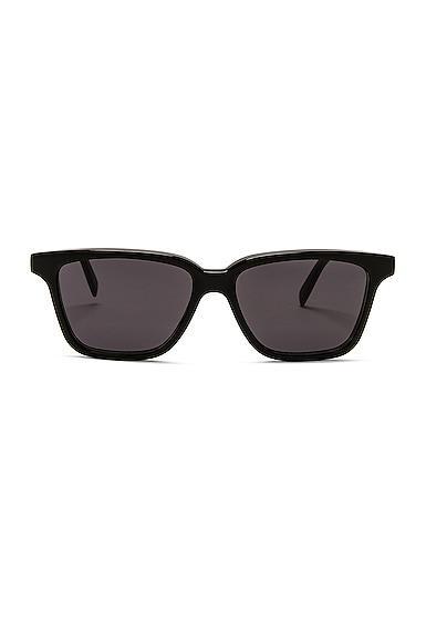 Toteme The Squares Acetate Square Sunglasses  - BLACK Product Image