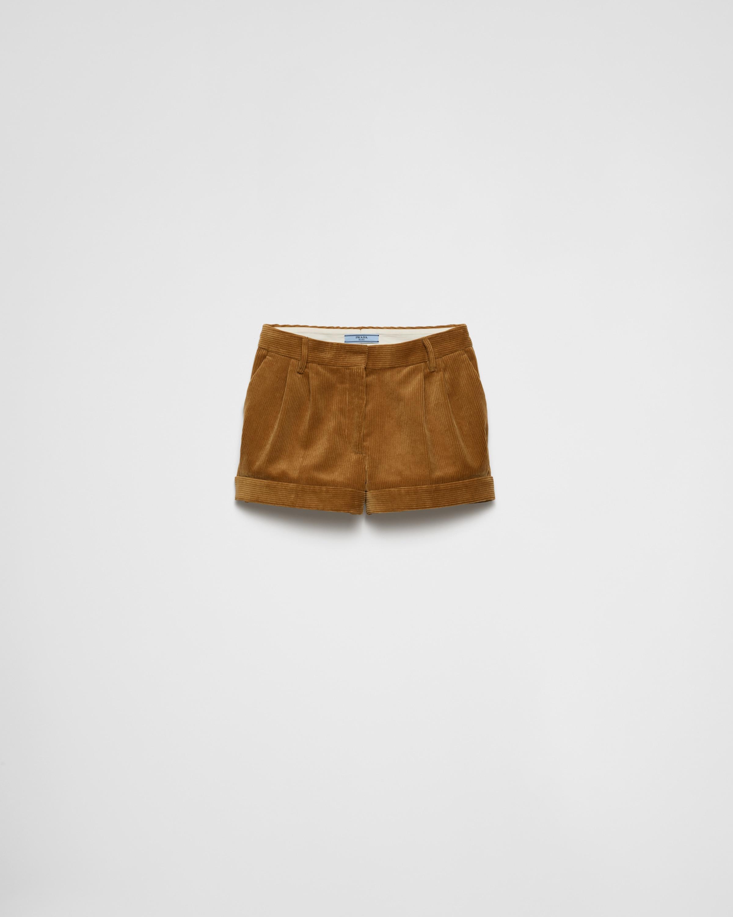 Corduroy shorts Product Image