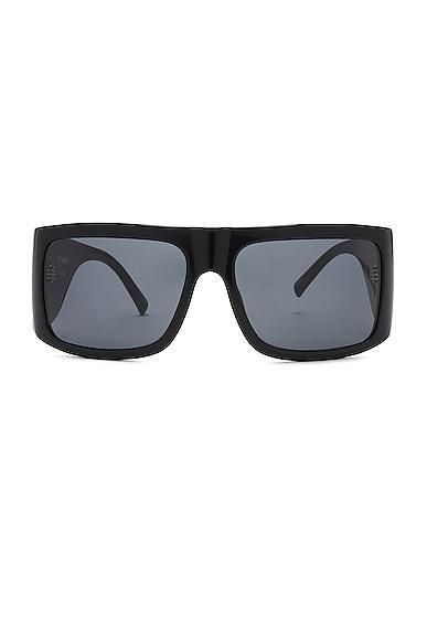 THE ATTICO Andre Sunglasses Black.. Product Image