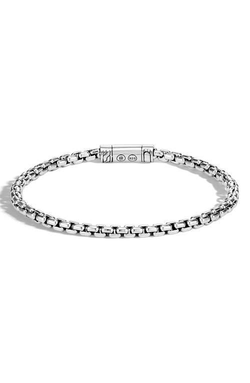 John Hardy Sterling Silver Classic Chain Box Chain Bracelet Product Image