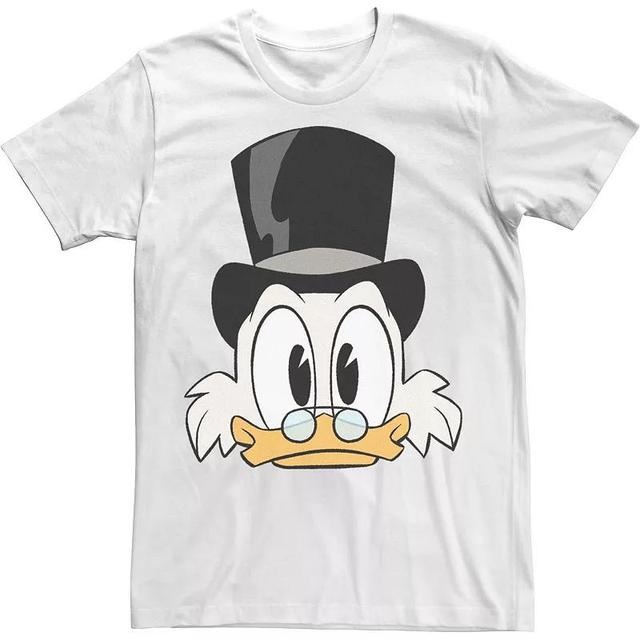 Disneys DuckTales Scrooge McDuck Big Face Mens Tee Product Image