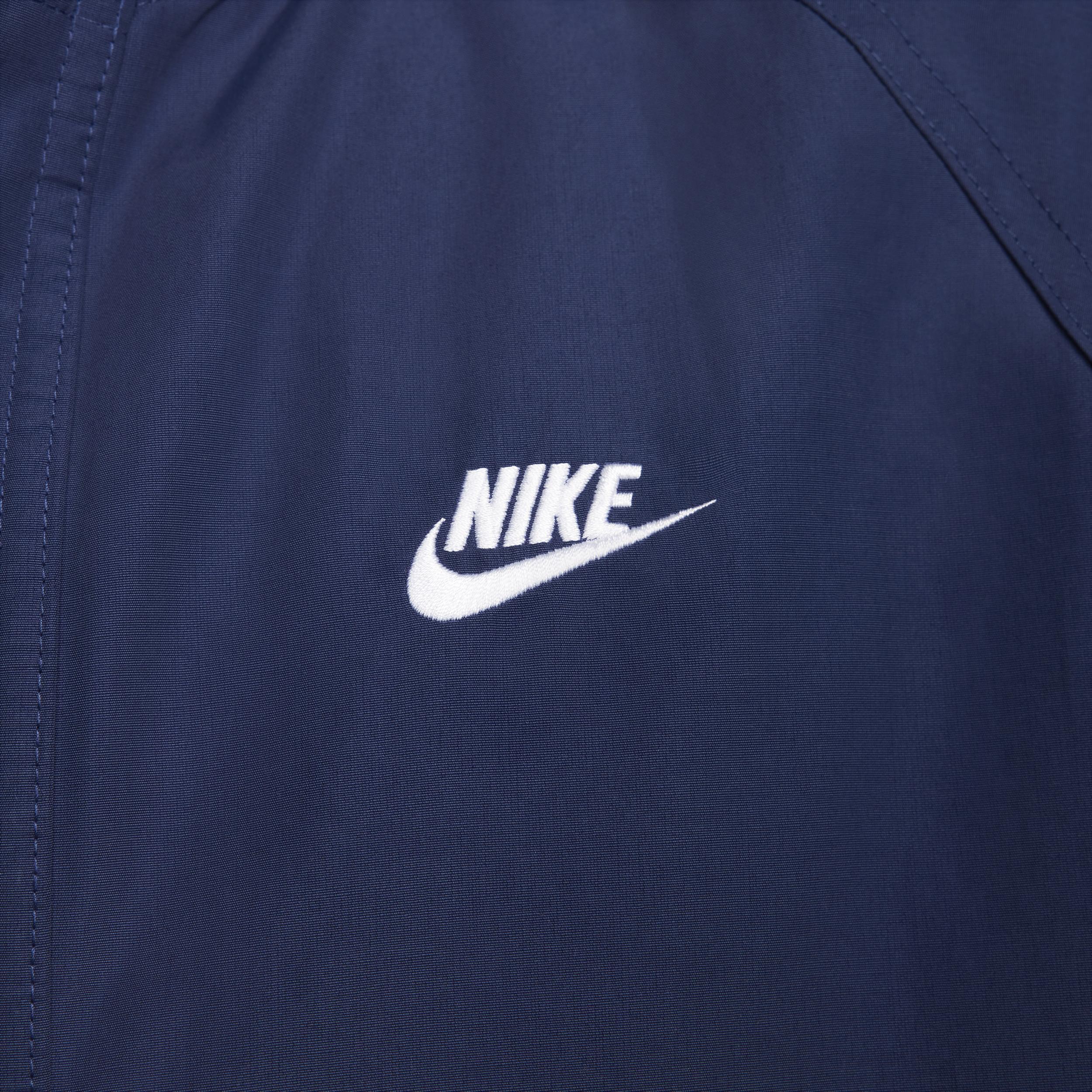 Nike Mens Nike Club Futura Jacket - Mens Midnight Navy/White Product Image