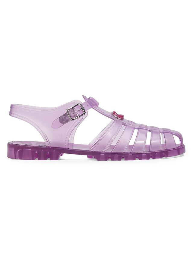 Womens Jelly PVC Logo Sandals Product Image